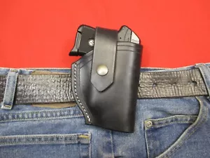 Leather Holster for Ruger .380 LCP & LCP II, MAX380 w or wo Crimson Trace Laser, - Picture 1 of 12