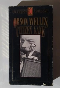 Citizen Kane, The 50th Anniversary VHS Video Tape Orson Welles - Picture 1 of 6