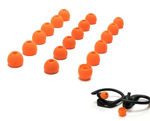 18 piezas. Auriculares NARANJAS para Beats Powerbeats-PRO Multi-tamaños 6-cada uno S/M/L - Imagen 1 de 4