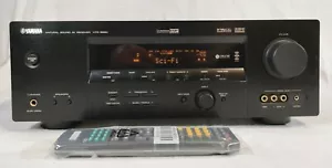 Yamaha HTR-5950 Natural Sound 330 Watts 6.1 Channel AV Receiver w/Remote Bundle - Picture 1 of 9