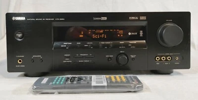 Yamaha HTR-5950 Natural Sound 330 Watts 6.1 Channel AV Receiver w/Remote Bundle - Image 1 of 4