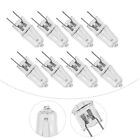  10 Pcs Halogen Lamp Glass And Tungsten Wire Bulb For Microwave Replacement G8