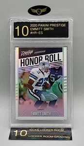 2020 Panini Prestige Dallas Cowboys EMMITT SMITH #HR-ES graded mint LRG 10 - Picture 1 of 2