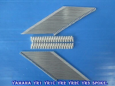 Fit YAMAHA YR1 YR1C YR1 C YR2 YR2C YR2 C YR3  F&R SPOKE SET 72 Pcs. JAPAN [mi] Foto 1 de 4