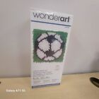 Wonderart Latch Hook Kit 8"x8" Soccer Ball New In Box #426138