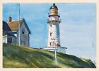 Edward Hopper - Lighthouse at Two Lights II Giclee Poster Print