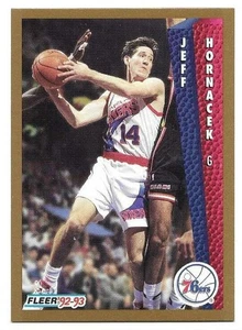 JEFF HORNACEK 1992-93 FLEER KARTE NEUWERTIG - Bild 1 von 2
