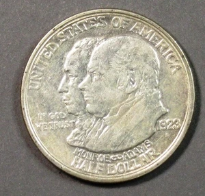 1923 Monroe Commemorative Half Dollar Pleasing XF. - Picture 1 of 2