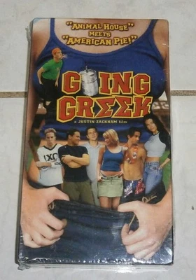 Sealed VHS Tape - Going Greek - a Justin Zackham film - Image 1 of 4