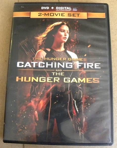 Lionsgate 2014 2 Movies THE HUNGER GAMES & CATCHING FIRE 2 disc DVD set - Imagen 1 de 5