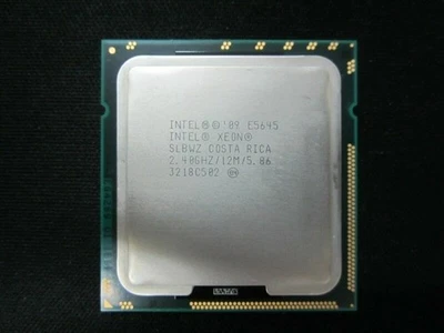 Intel Xeon E5645 2.40 GHz SLBWZ 6 Cores 12 80 W Threads LGA1366 CPU Processor - Image 1 of 4