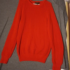 Eddie Bauer Fisherman Chunky Knit Sweater Womens Size M Red EUC Vintage 100%... - Picture 1 of 8
