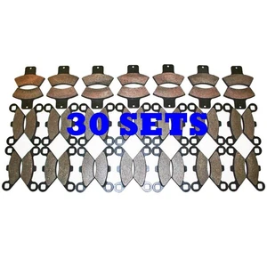 30 Sets 1998 Polaris 500 Sportsman Front And Rear Brake Pads - Picture 1 of 3
