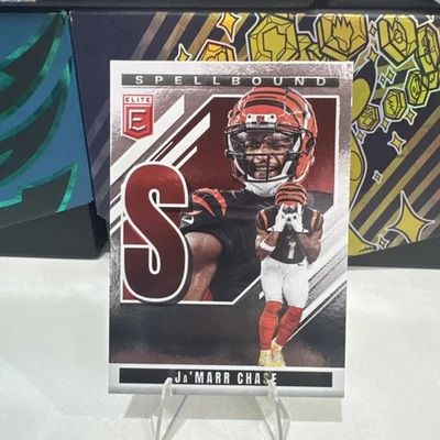 2025 Elite Spellbound Ja'Marr Chase “S” Bengals #18 - Image 1 of 2