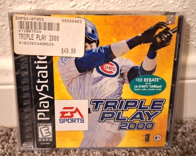 Triple Play 2000 (Sony PlayStation 1, 1999) PS1 Psx Baseball New Sealed - Image 1 of 2