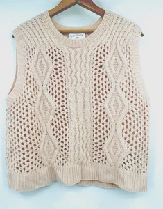 Ryan Roche for J.Crew rosa Kaschmir Strickweste Größe M - Bild 1 von 8