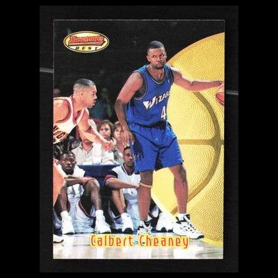 Calbert Cheaney #87 1997-98 Bowmans Best Refractor Washington Wizards Basketball - Image 1 of 4
