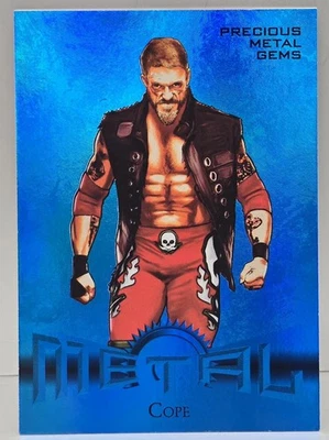 2025 SkyBox Metal Universe AEW Retro PMG Blue 49/50 COPE #RT-12 EDGE  - Image 1 of 2