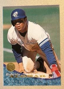 1994 Leaf #225 Roberto Alomar Padres Blue Jays Mets Orioles MLB HOF - Bild 1 von 2