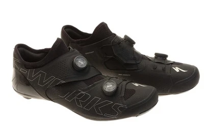 Sapatos de ciclismo de estrada Specialized S-Works Ares 45 EU BOA preto uso leve - Imagem 1 de 4