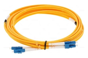 SM-DX-G657A1 FIBER OPTIC PATCHCORD LC.UPC-LC.UPC 5M YELLOW - Photo 1/6