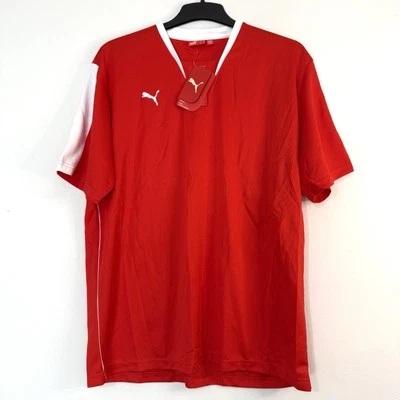 Puma Attacante Red & White Soccer Training Jersey Size XL New With Tags - Изображение 1 из 4