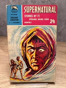 Supernatural Stories No. 71 Strange, Weird, Eerie, Paperback Book 1960's - Picture 1 of 4