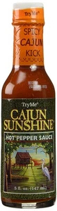 Try Me Cajun Sunshine, Hot Pepper Sauce, 5 Ounce - Picture 1 of 3