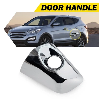 Exterior Door Handle Cover Front Left For Hyundai Santa Fe 2013 2014 2015-2019 H - Image 1 of 4