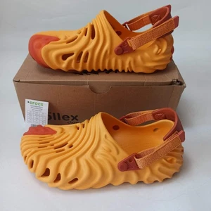 Crocs Salehe Bembury x Pollex Clogs Schuster - Orange Sorbet - Größe 8 UK - Bild 1 von 20
