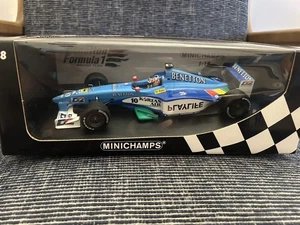Minichamps 1:18 Benetton B198 F1 Car – Alexander Wurz 1998 – Boxed Diecast Model - Picture 1 of 10