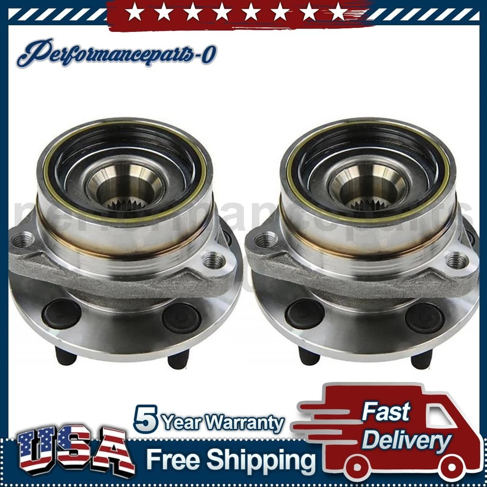 Front Wheel Bearing and Hub Assembly for Jeep Cherokee 1984-1989 - Image 1 of 4