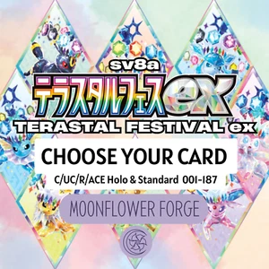 [US Seller] Terastal Festival ex sv8a Holo & Standard C/UC/R/ACE 1-187 - Picture 1 of 153