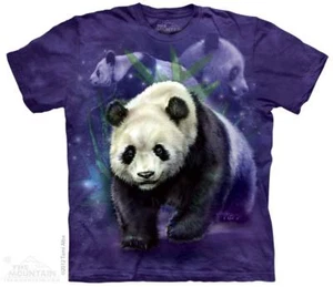 New PANDA COLLAGE T SHIRT - Picture 1 of 2