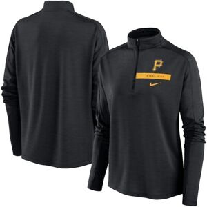 Pittsburgh Pirates Women’s Nike Full Zip Black Sweater Jacket Wmns US Size XS