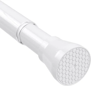 Tension Curtain Rod Tension Rods for Windows 28 to 48 Inch Curtain Rods No Drill - Picture 1 of 12