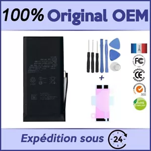 2406mAh BATTERIE 100% NEUVE POUR IPHONE 13 MINI- QUALITE SUPERIEURE+ KIT ADHESIF - Imagen 1 de 4