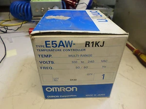 OMRON TEMPERATURE CONTROLLER -- E5AW-R1KJ -- Relay Output 100/240AC Supply - Bild 1 von 1