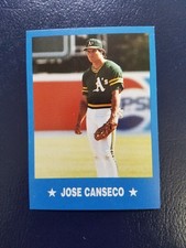 Jose Canseco Oakland Athletics 1989 Pacific Cards & Comics #8 S1 NM
