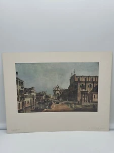 Stampa National Gallery Of Art Washington DC #603 Canaletto - Veduta a Venezia - Foto 1 di 13
