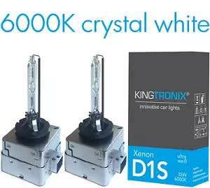 2x D1S XENON Brenner 6000K für BMW 1er E81 Coupe E82 Cabriolet E87 E88 3er F52 - Bild 1 von 1