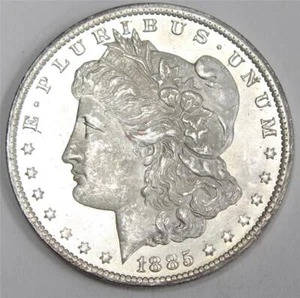 1885o Morgan Silver Dollar Choice Uncirculated - Picture 1 of 2