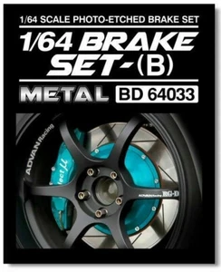 1/64 Metal DISK ROTOR Calipers SET For Diecast Models -Set B - - Picture 1 of 4