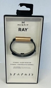Misfit Ray Fitness & Sleep Monitor - Black and Gold New Nib Sleep Apnea Rem Bed - Picture 1 of 8
