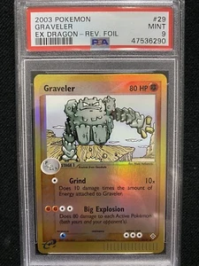 2003 Pokemon EX Dragon Graveler Reverse Foil 29/97 PSA 9 Mint - Picture 1 of 1