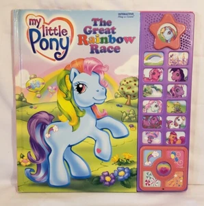 My Little Pony: The Great Rainbow Race - Hardcover By Kaufmann, Kelli - Picture 1 of 10