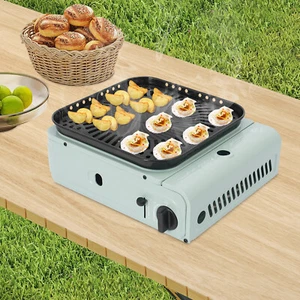 Tabletop Camping Grill Stove Portable Camping Grill Gas Stove with Clamp 2.3KW - Picture 1 of 17