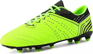 Mens Sport Flexible Athletic Lace up Light Weight Outdoor Cleats Football Soccer - Picture 1 of 12