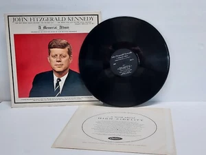 Vintage JFK Schallplatte ALBUM John Fitzgerald Kennedy - A Memorial 1963 Vinyl LP Memorial - Bild 1 von 21