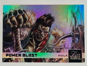 2019 Marvel Flair Power Blast Card PB-44 Hulk SP Short Print! Selten - Bild 1 von 2